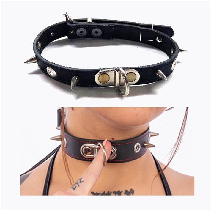 Collar con puas