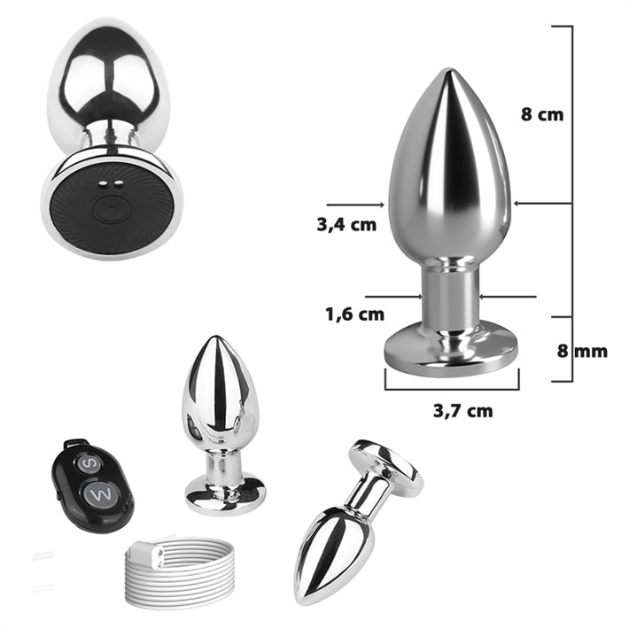 Plug Vibrador + Control Remoto