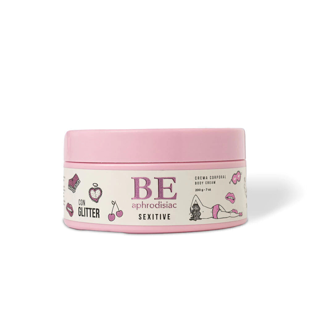 Crema perfumada BE glitter