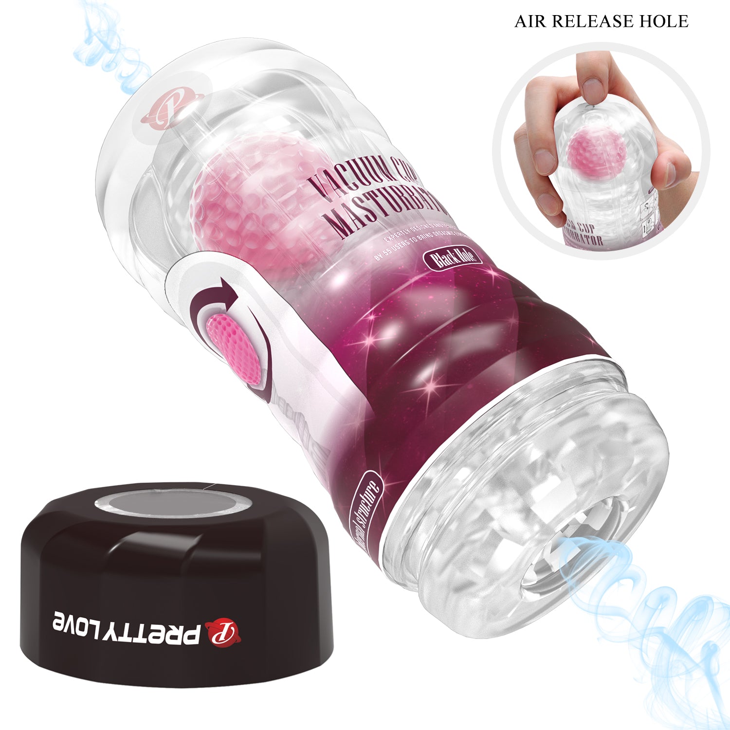 Vacuum cup pink