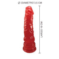 Dildo macizo jelly