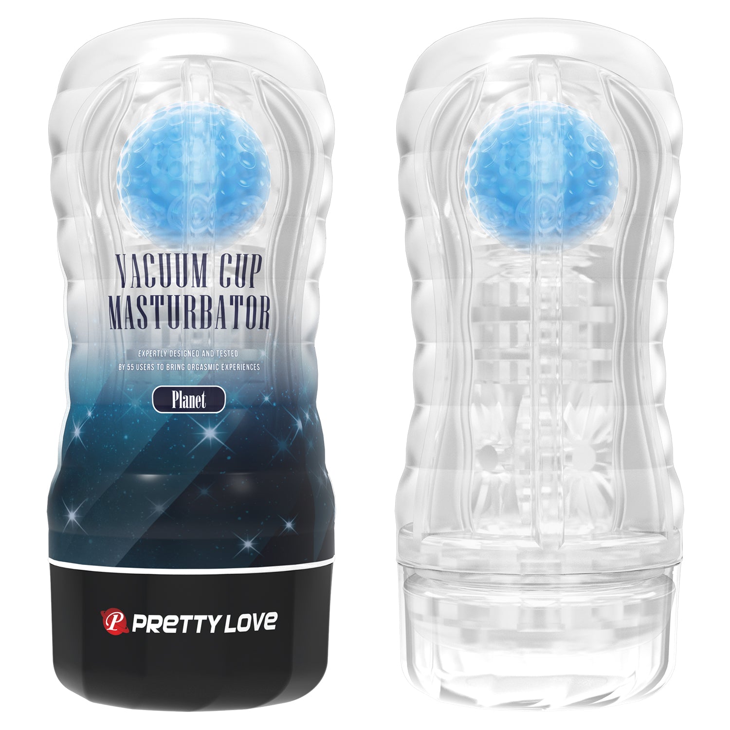 Vacuum cup blue