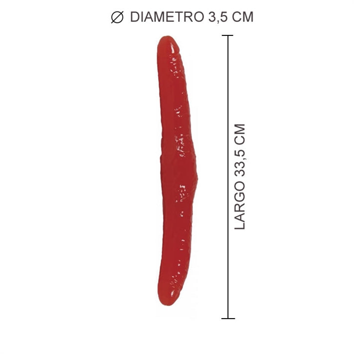 Dildo doble jelly