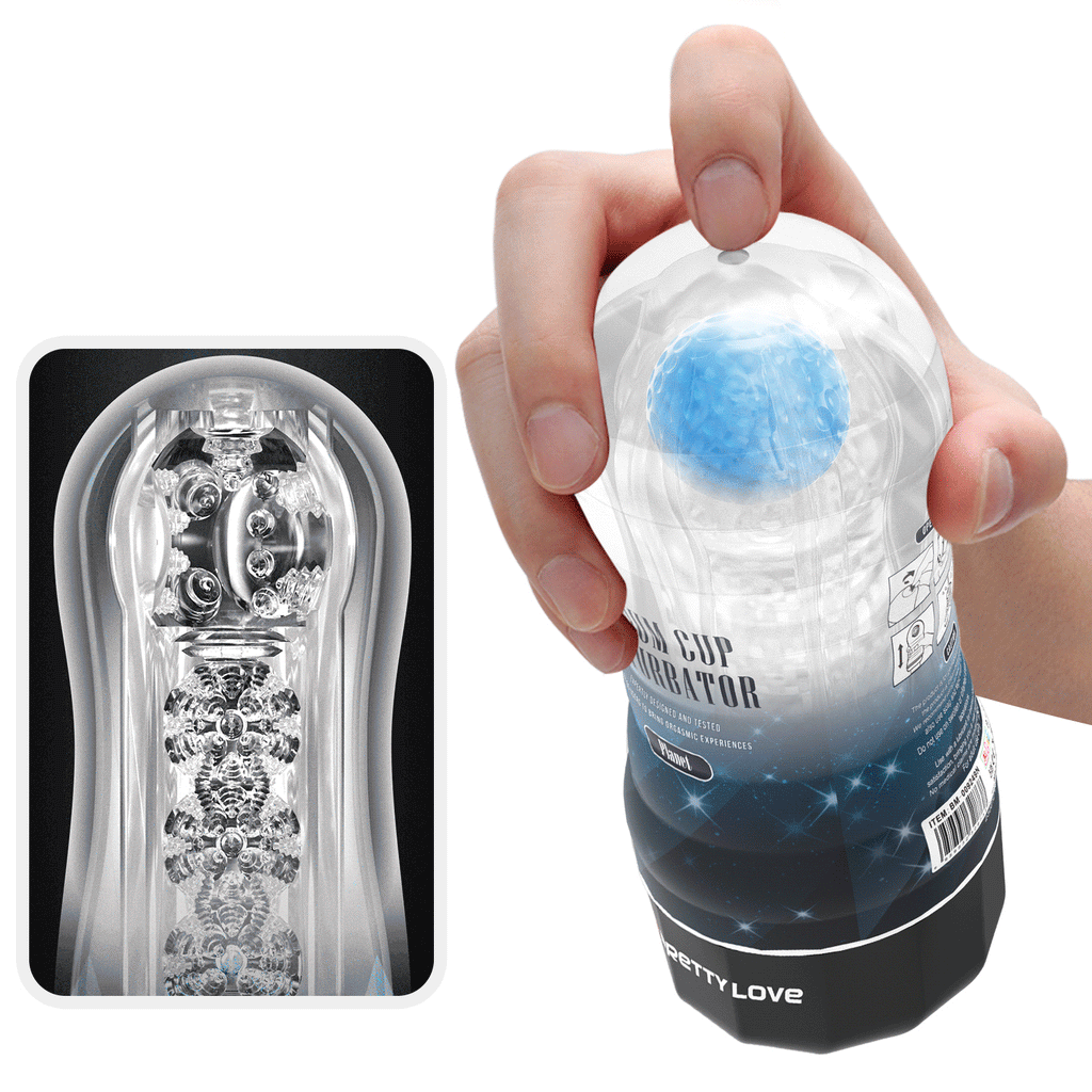 Vacuum cup blue