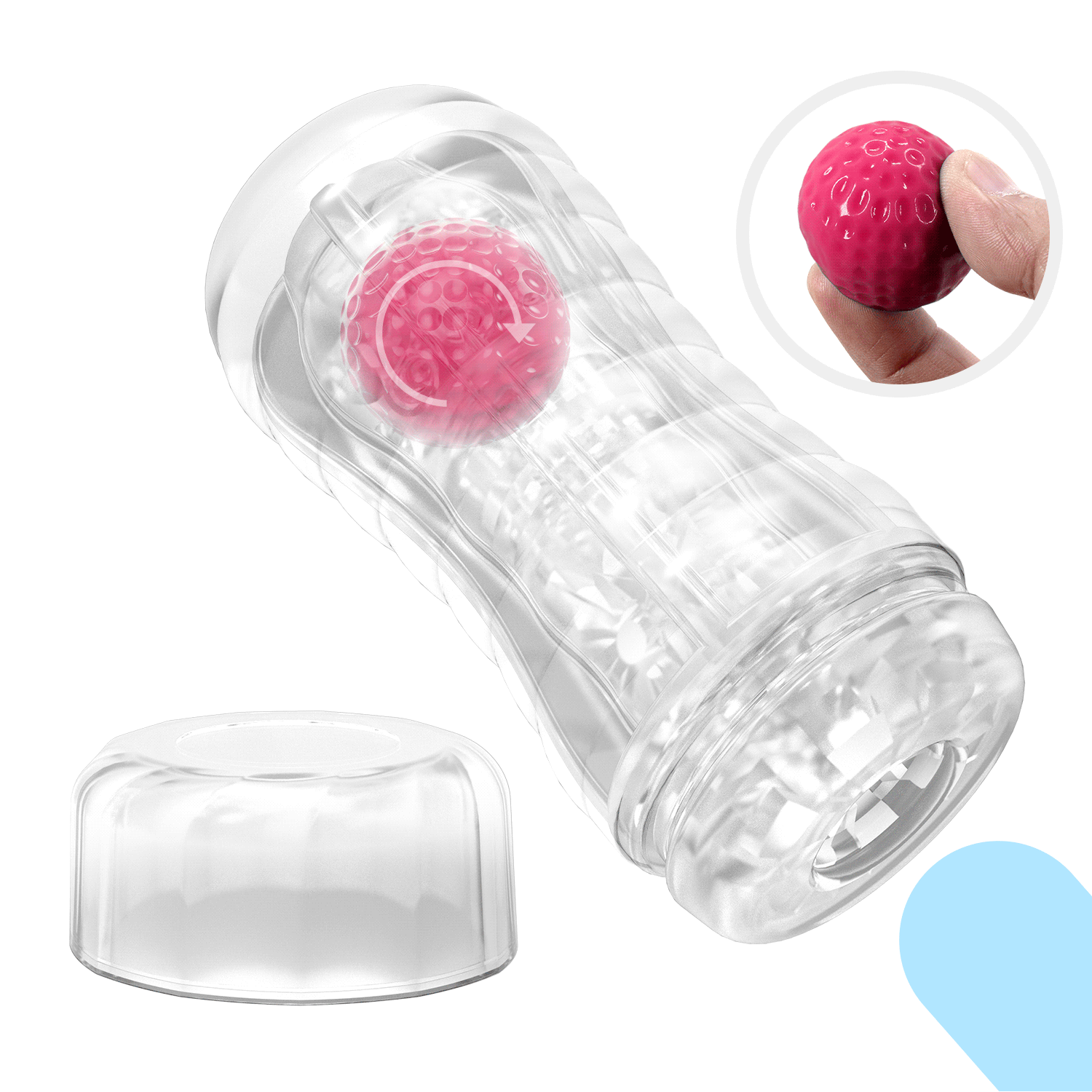 Vacuum cup pink
