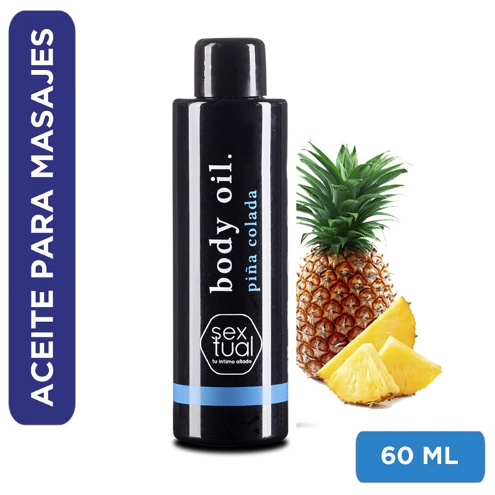 Aceite para masajes comestible