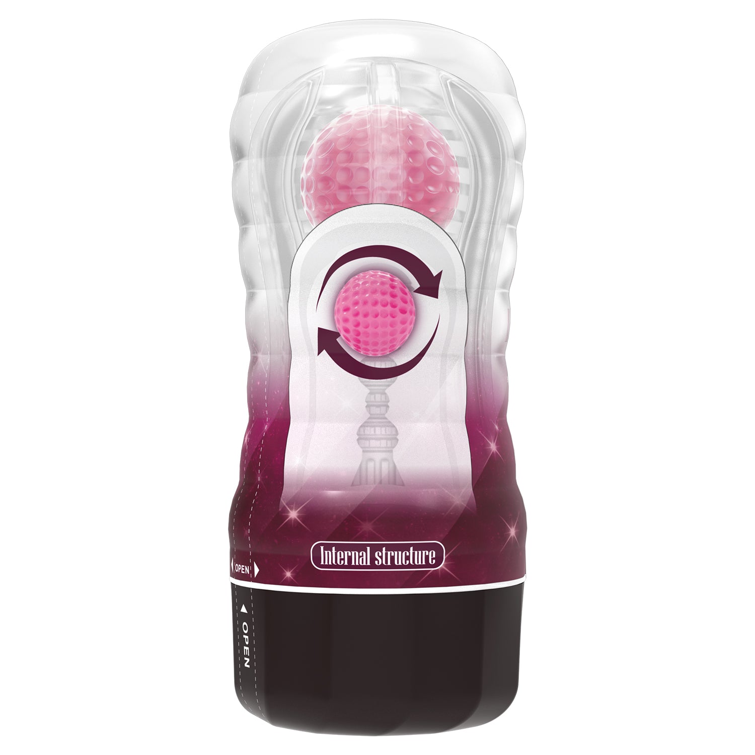 Vacuum cup pink