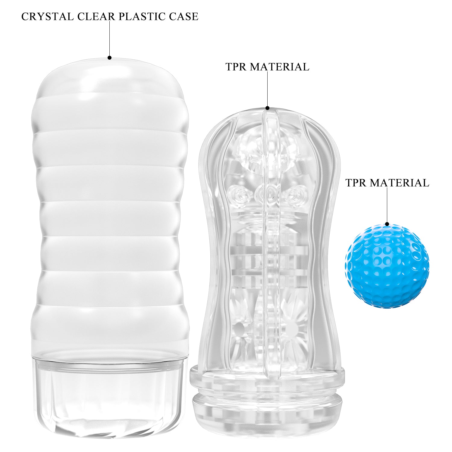 Vacuum cup blue
