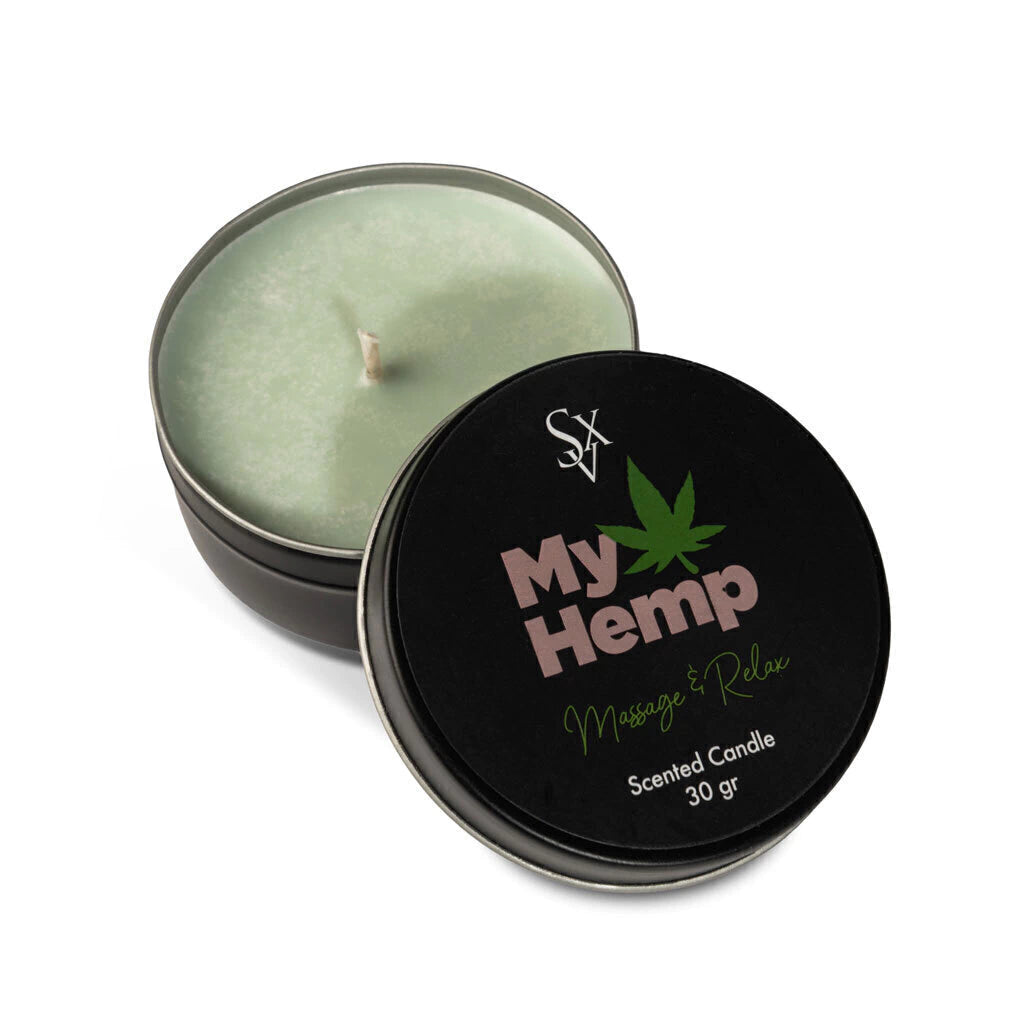 Vela para masajes My Hemp